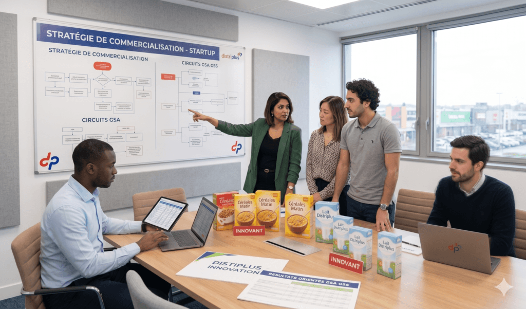 Nous accompagnons actuellement la commercialisation d’une startup innovante, avec une approche structurée et orientée résultats sur les circuits de la grande distribution (GSA, GSS)
